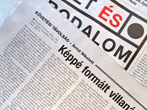 Antal Nikolett: Képpé formált villanások - Horváth Florecia: Hiátus